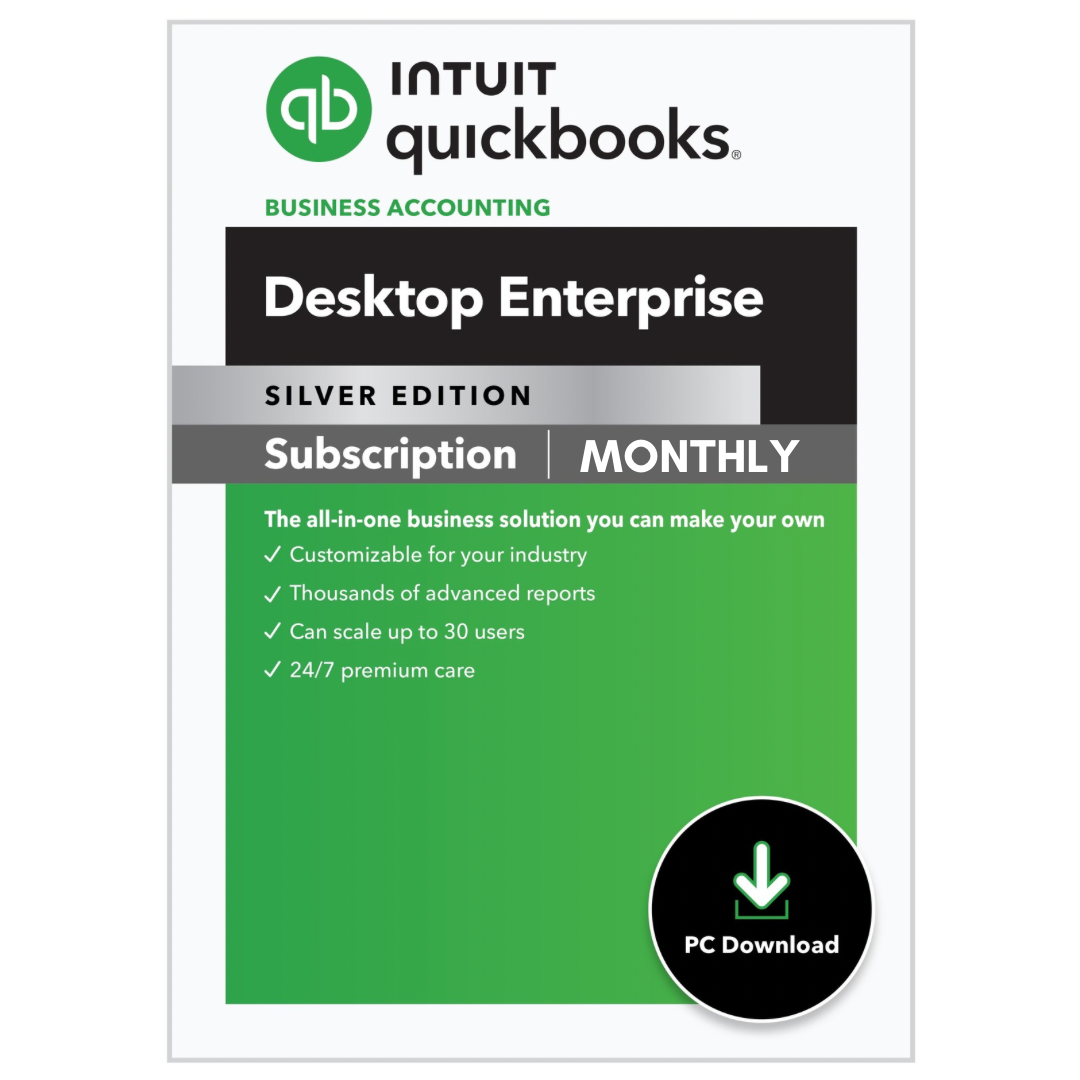 QuickBooks Enterprise 2025 Silver - (Monthly)