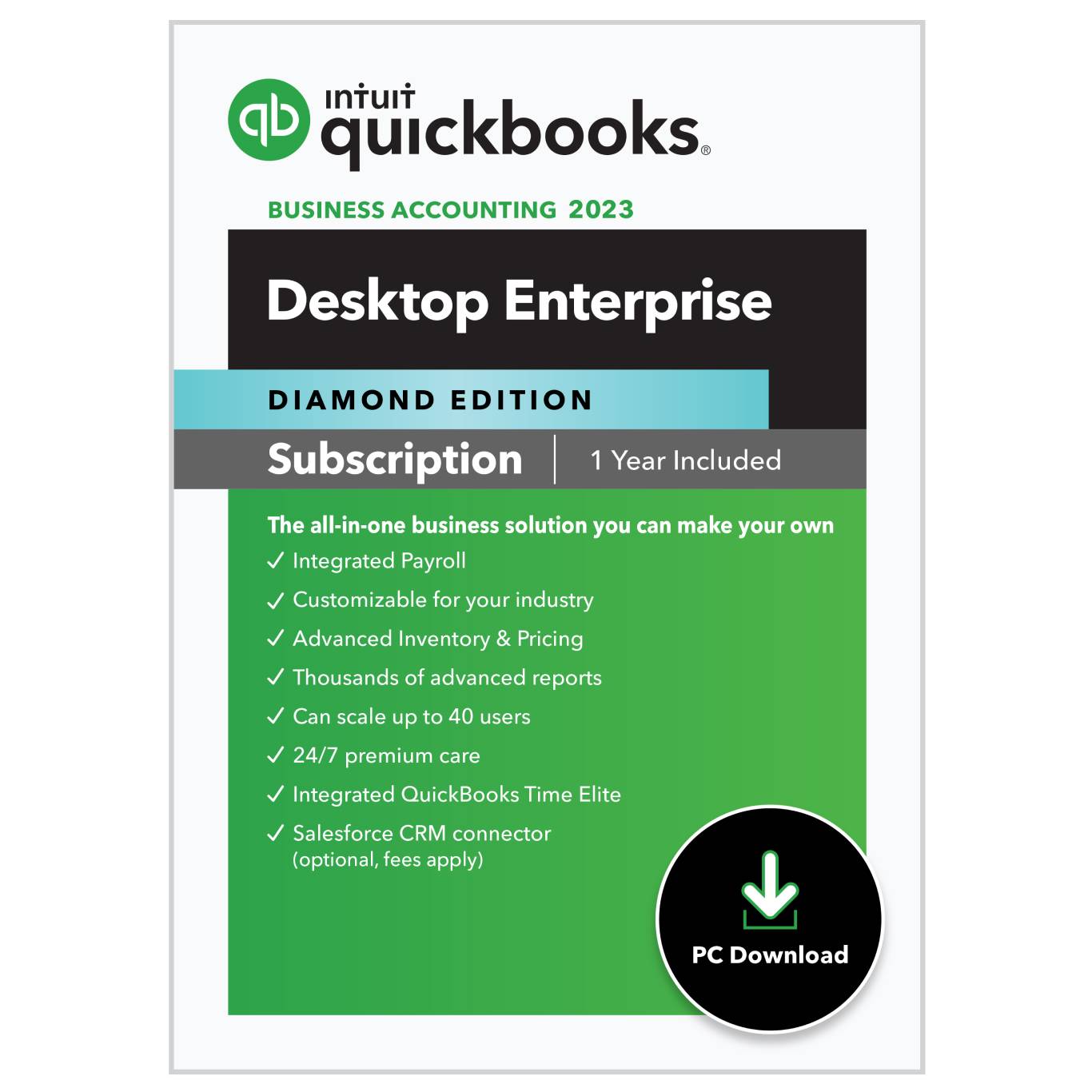 QuickBooks Enterprise 2025 Diamond - (Annually)