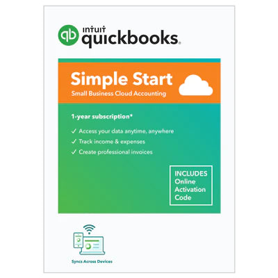 QuickBooks Online Simple Start Indexgap