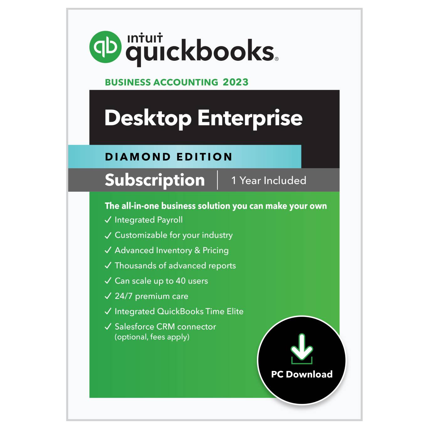 QuickBooks Enterprise 2024 Diamond - (Annually)