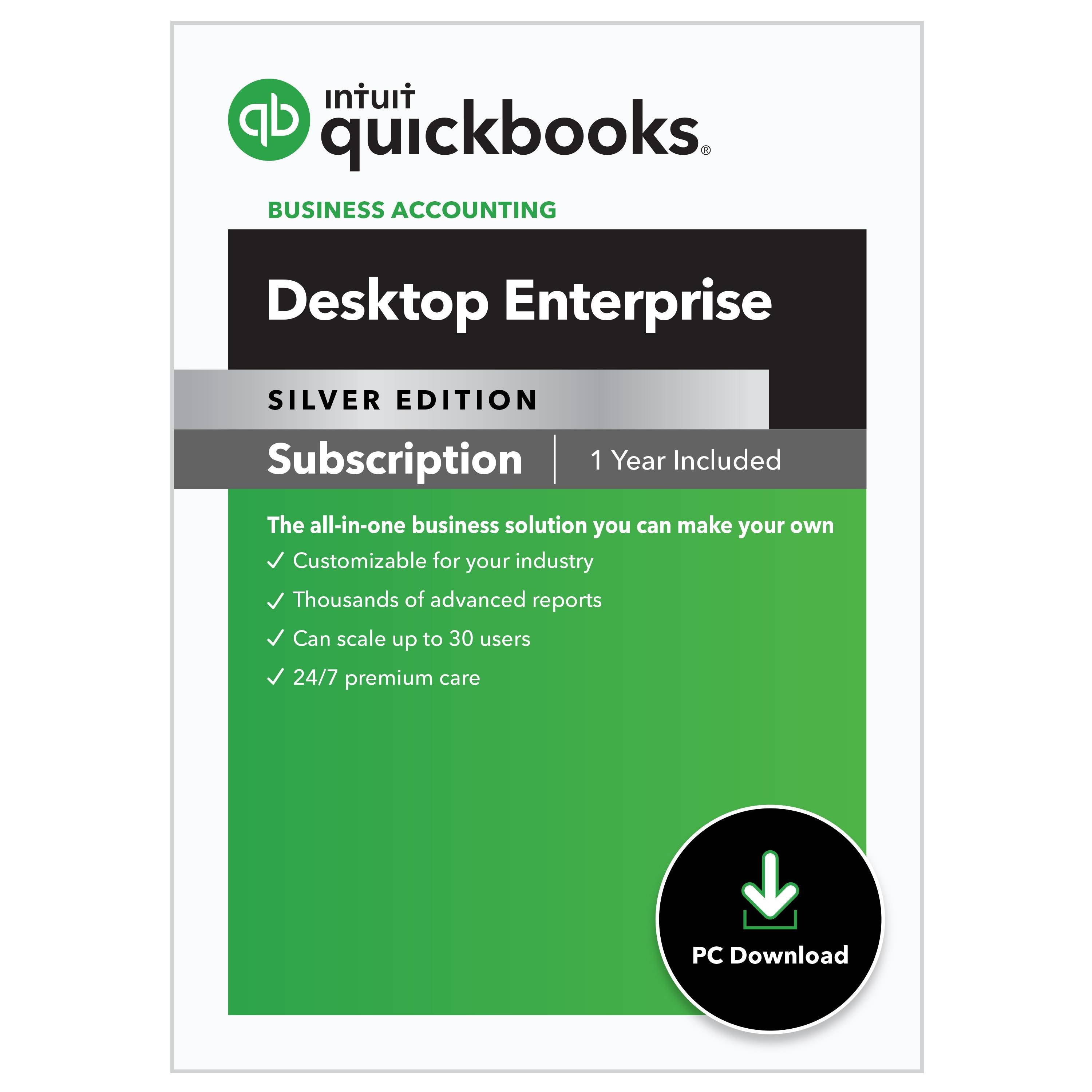QuickBooks Enterprise 2024 Silver- (Annually)